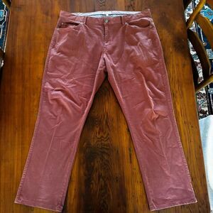 Peter-millar Men's Pink and Brown Trousers